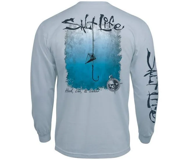 Mens Hook, Line & Sinker Long Sleeve T-Shirt