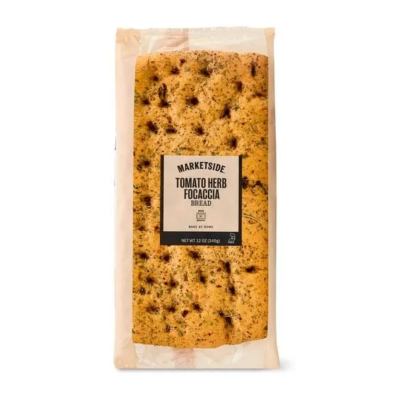 Marketside Bake at Home Tomato Herb Focaccia Bread, 12 oz