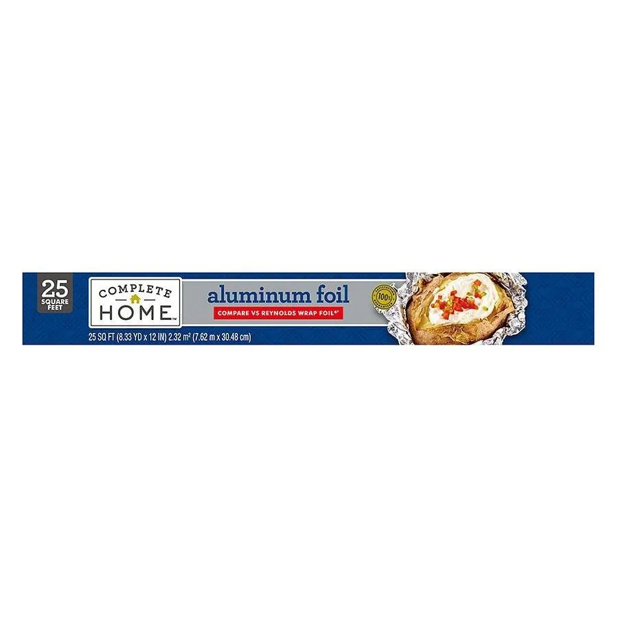 Complete Home Aluminum Foil 25 Feet 25 sq ft, 1.0 ea