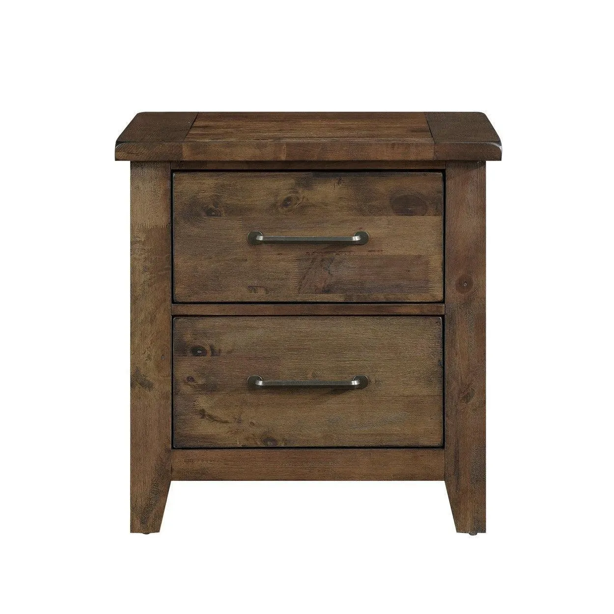 Mesita de noche, completamente de goma maciza