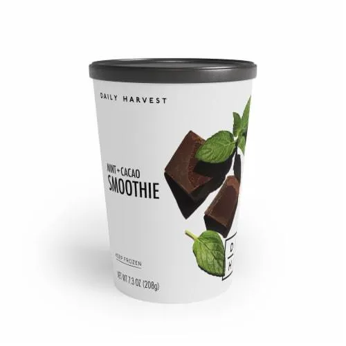 Daily Harvest Mint + Cacao Smoothie