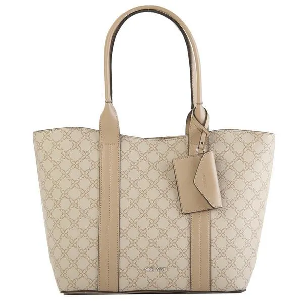 Nine West Kyndall Logo Trap Tote w/ Card Case