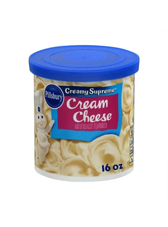 Pillsbury Creamy Supreme Cream Cheese Frosting, 16 Oz Tub