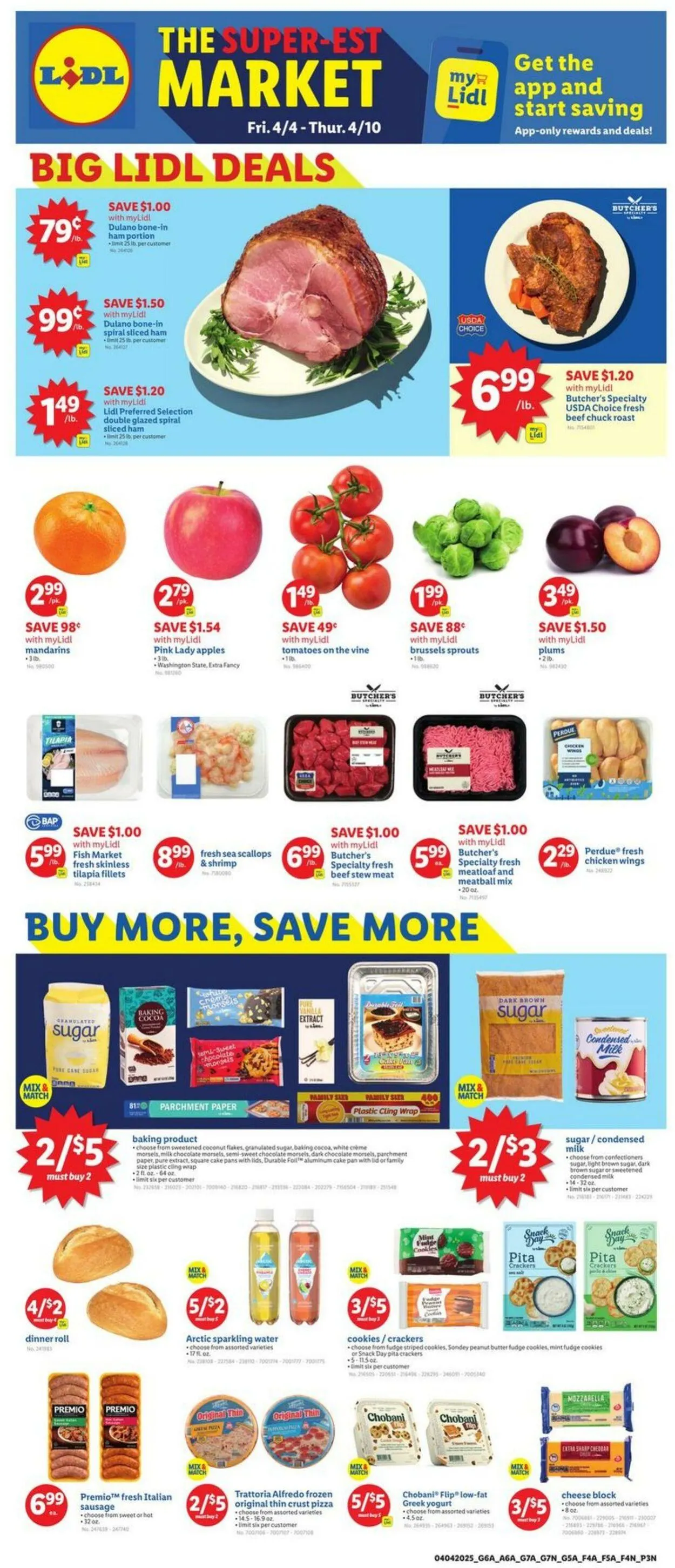 Catálogo de Lidl Current weekly ad 4 de abril al 10 de abril 2025 - Página 1