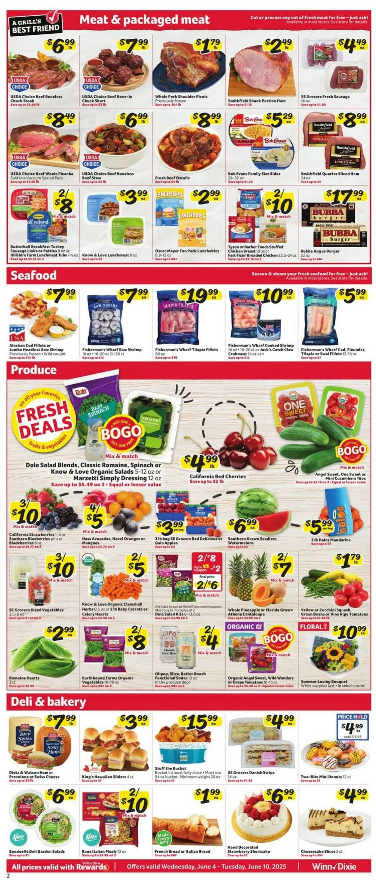 Catálogo de Winn Dixie Current weekly ad 4 de junio al 10 de junio 2025 - Página 2