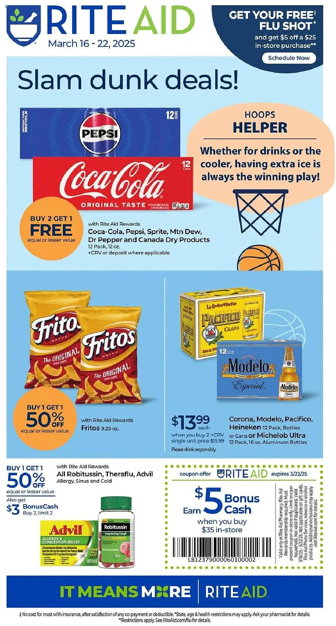 Catálogo de Rite Aid Weekly Ad 16 de marzo al 22 de marzo 2025 - Página 1