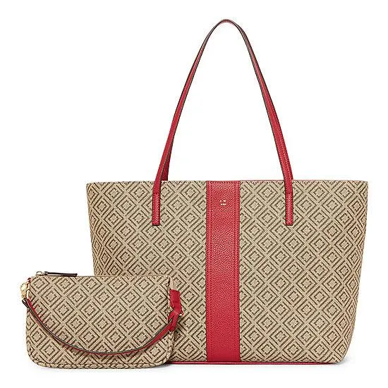 Liz Claiborne Lisa 2pc Tote Bag