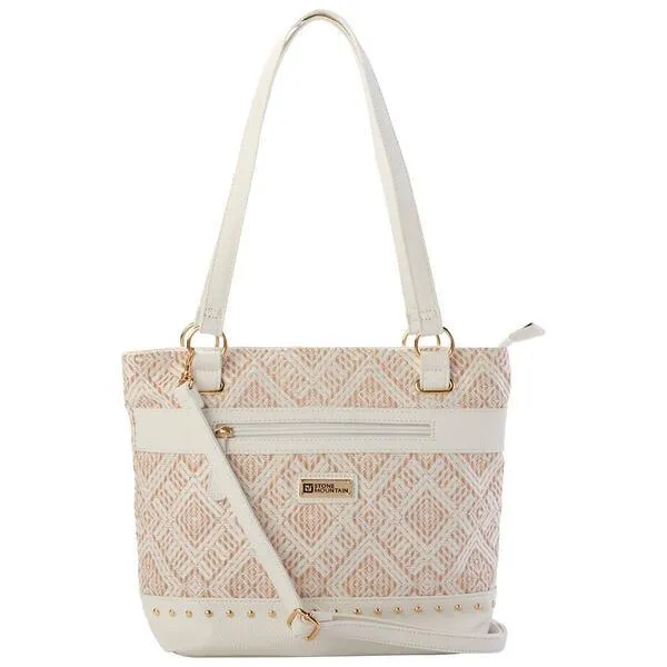 Stone Mountain Santa Fe Straw Donna Tote