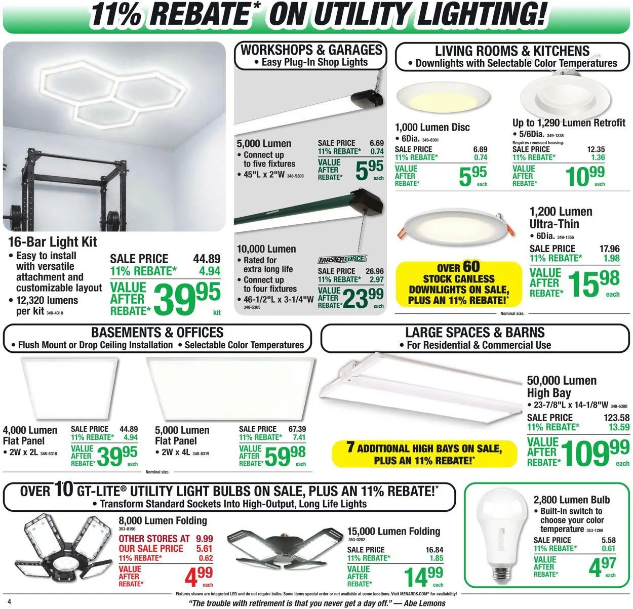 Catálogo de Menards Current weekly ad 29 de julio al 10 de agosto 2026 - Página 1