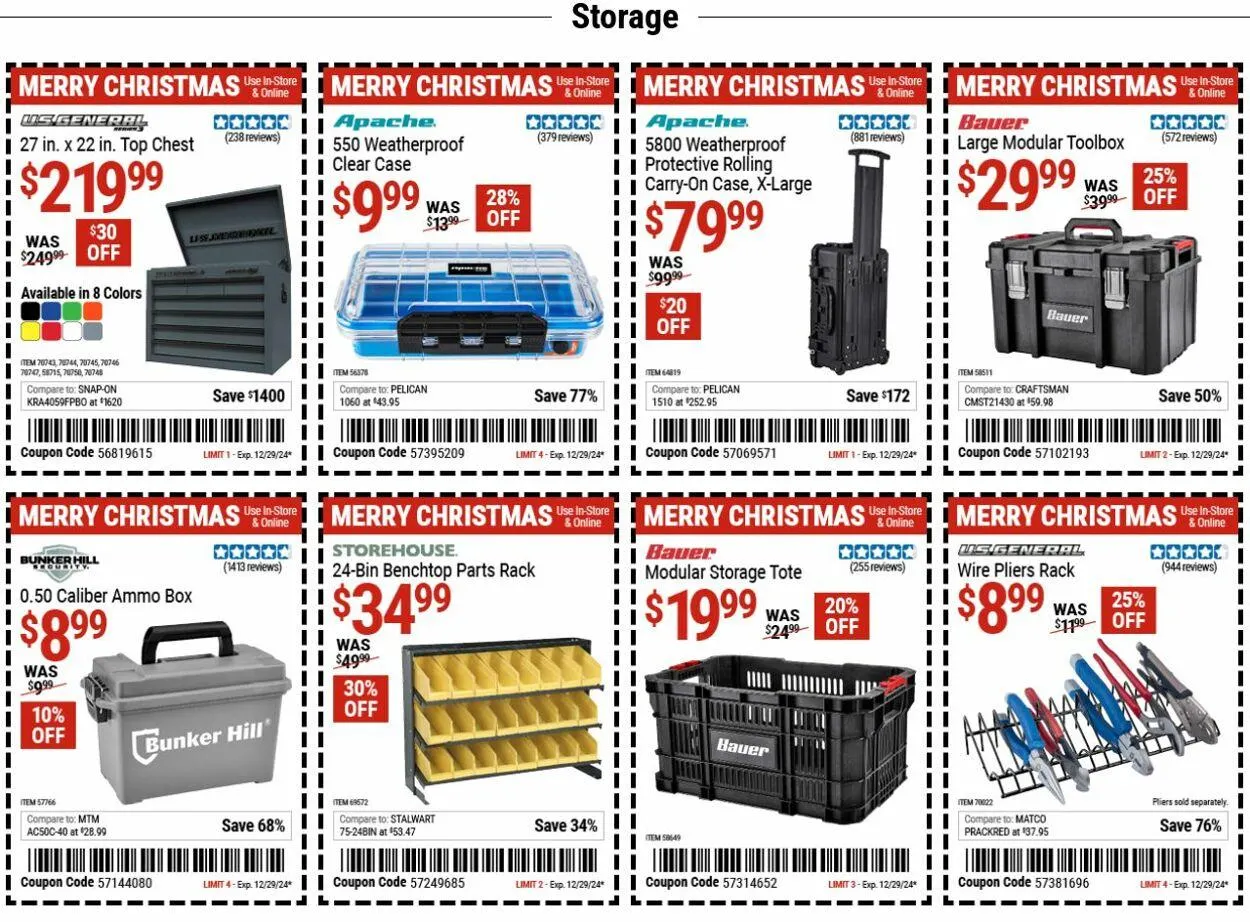 Catálogo de Harbor Freight Current weekly ad 16 de diciembre al 25 de diciembre 2024 - Página 12