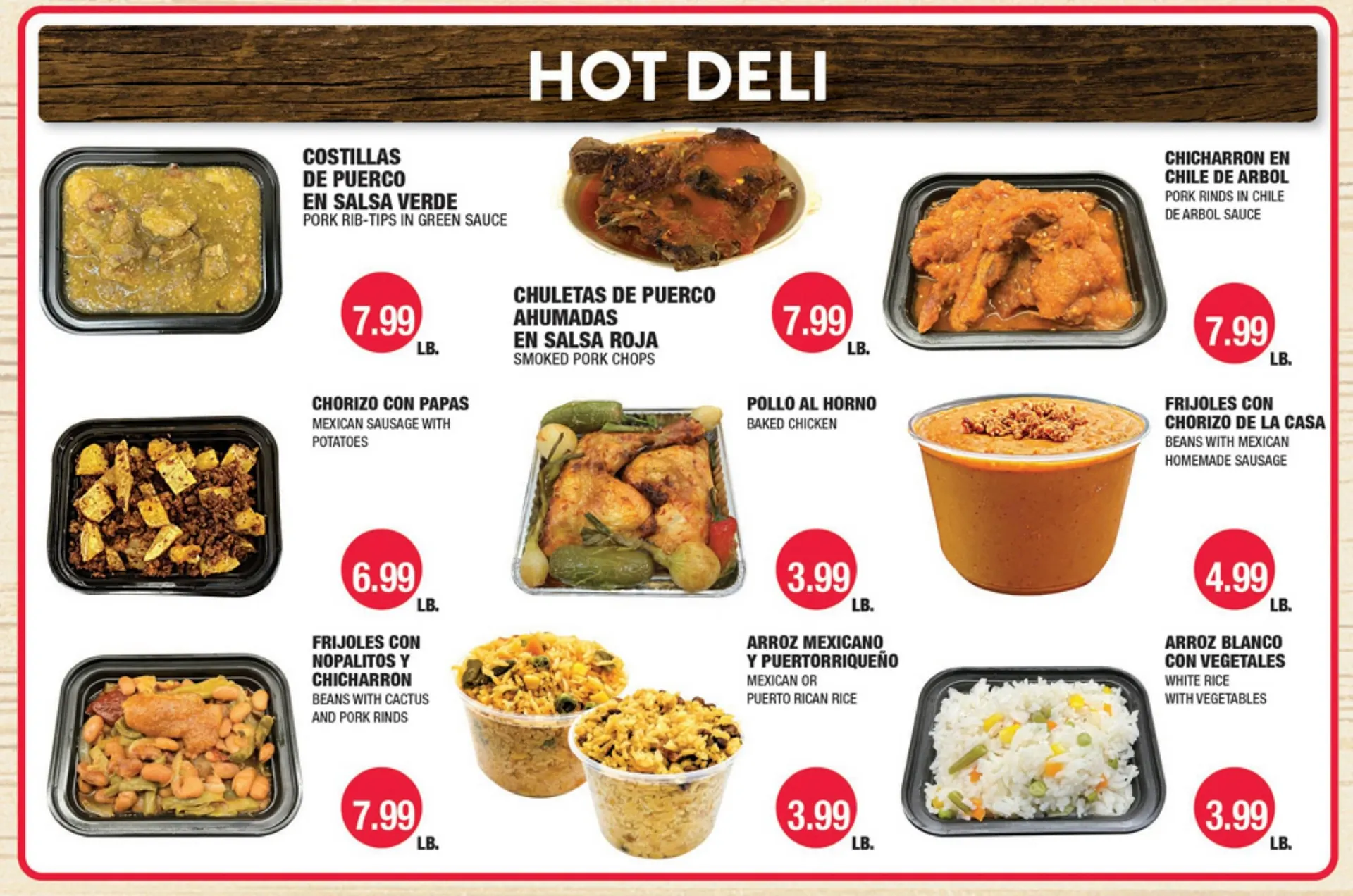 Carnicerias Jimenez Weekly Ad - 1