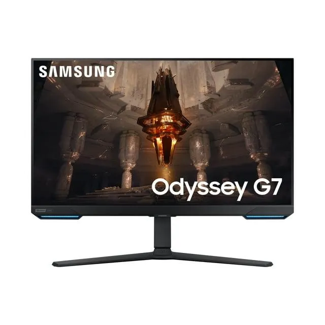 Samsung Odyssey G70B 28" 4K UHD IPS 144Hz 1ms G-Sync Compatible Gaming Monitor - LS28BG702ENXGO
