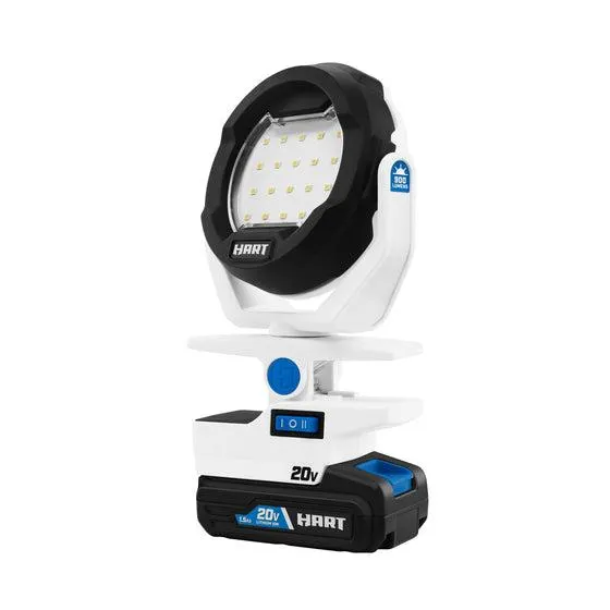 20V LED Clamp Light Kit