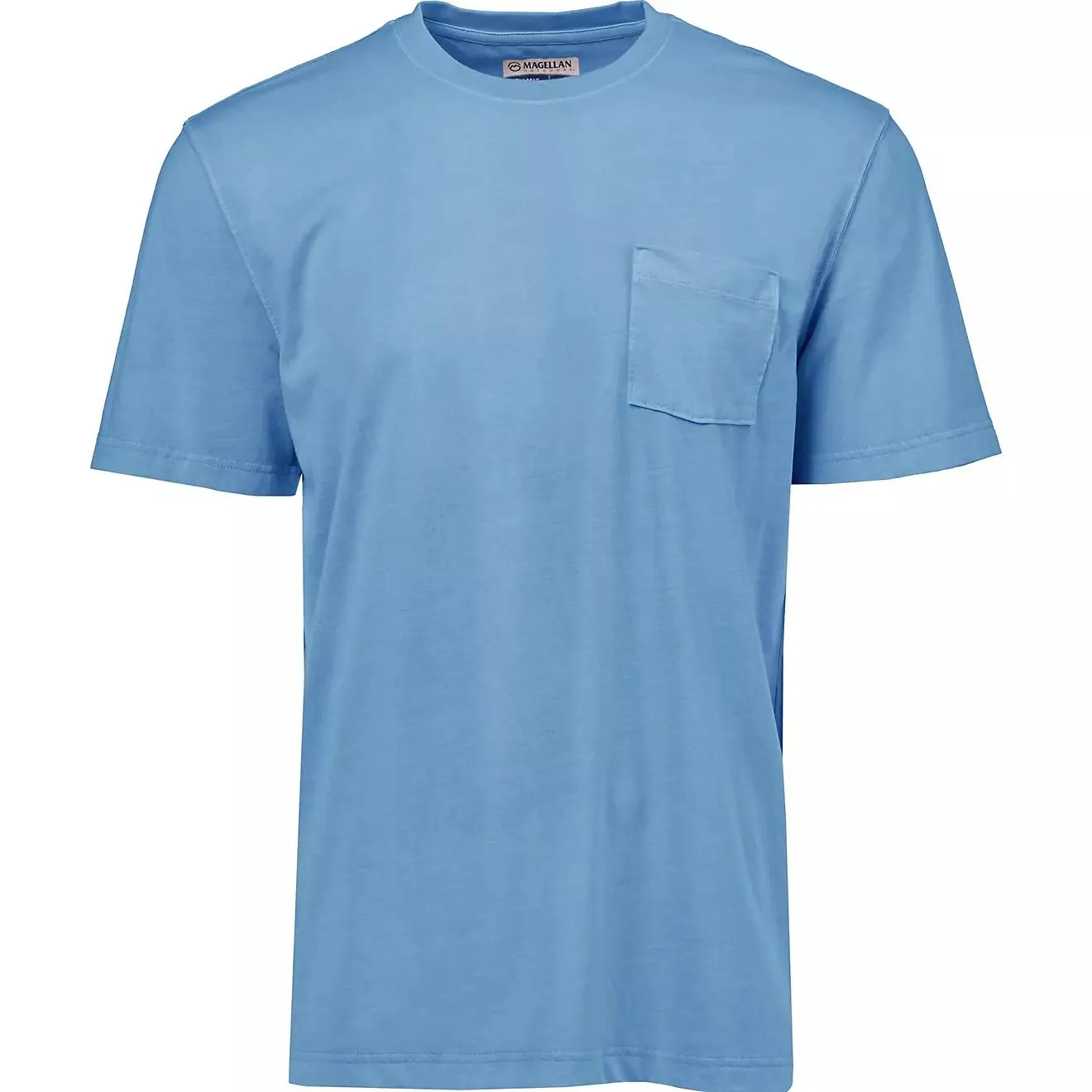 Magellan Outdoors Men's Shore & Line Washed Short Sleeve Pocket T-shirt