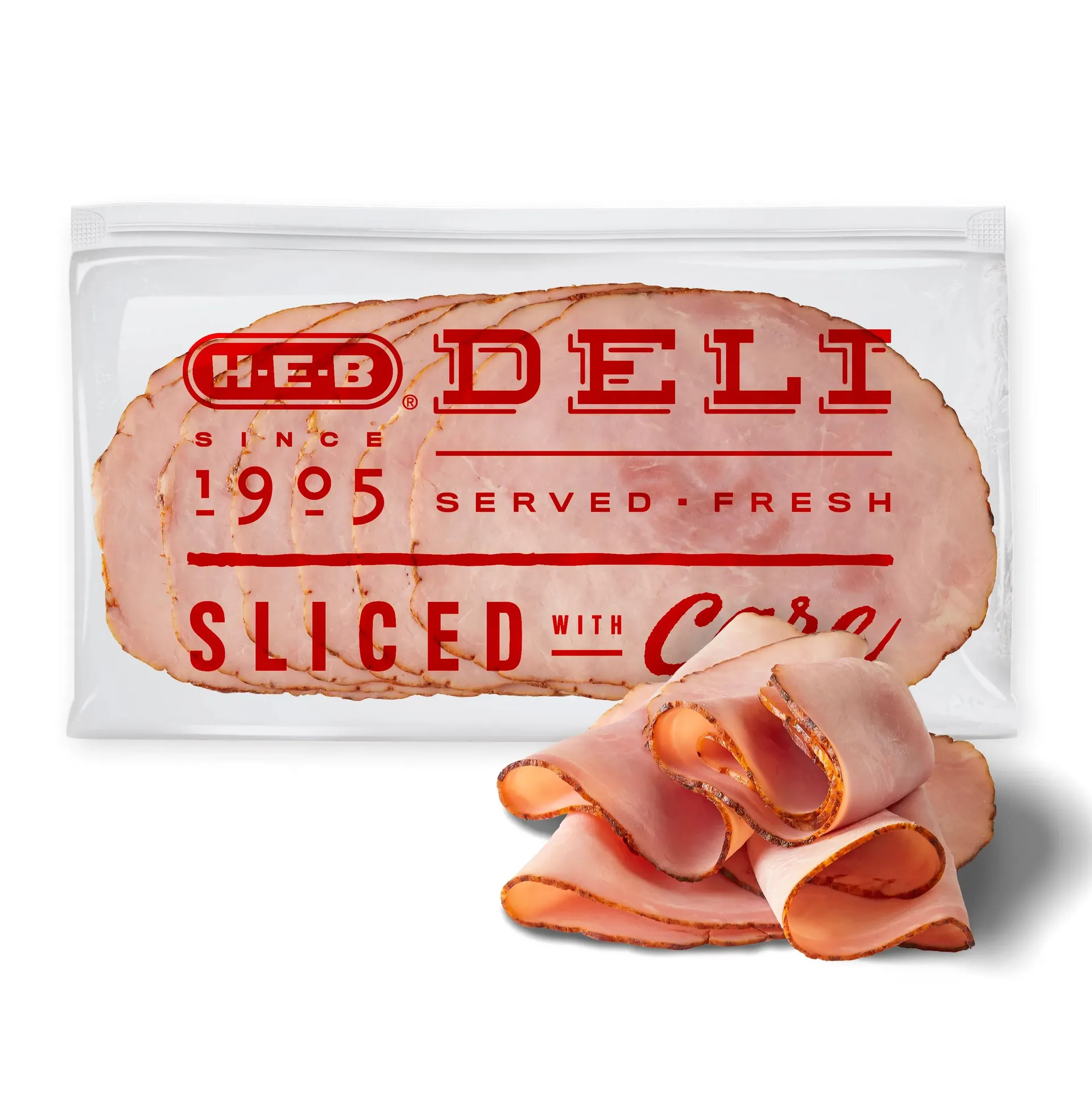 H‑E‑B Deli Uncured Black Forest Ham, Sandwich Sliced