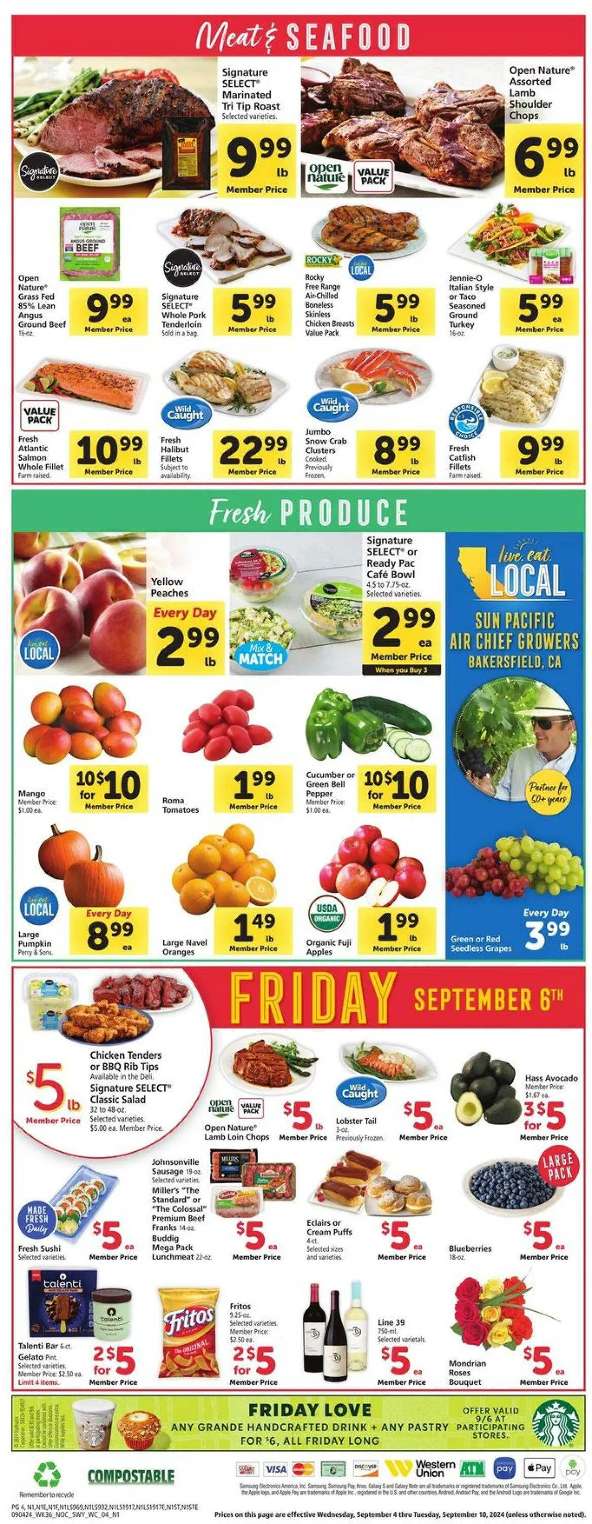 Catálogo de Safeway Current weekly ad 4 de septiembre al 10 de septiembre 2024 - Página 4