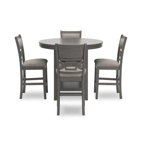 Wrenning Counter Height Dining Table and 4 Barstools (Set of 5)