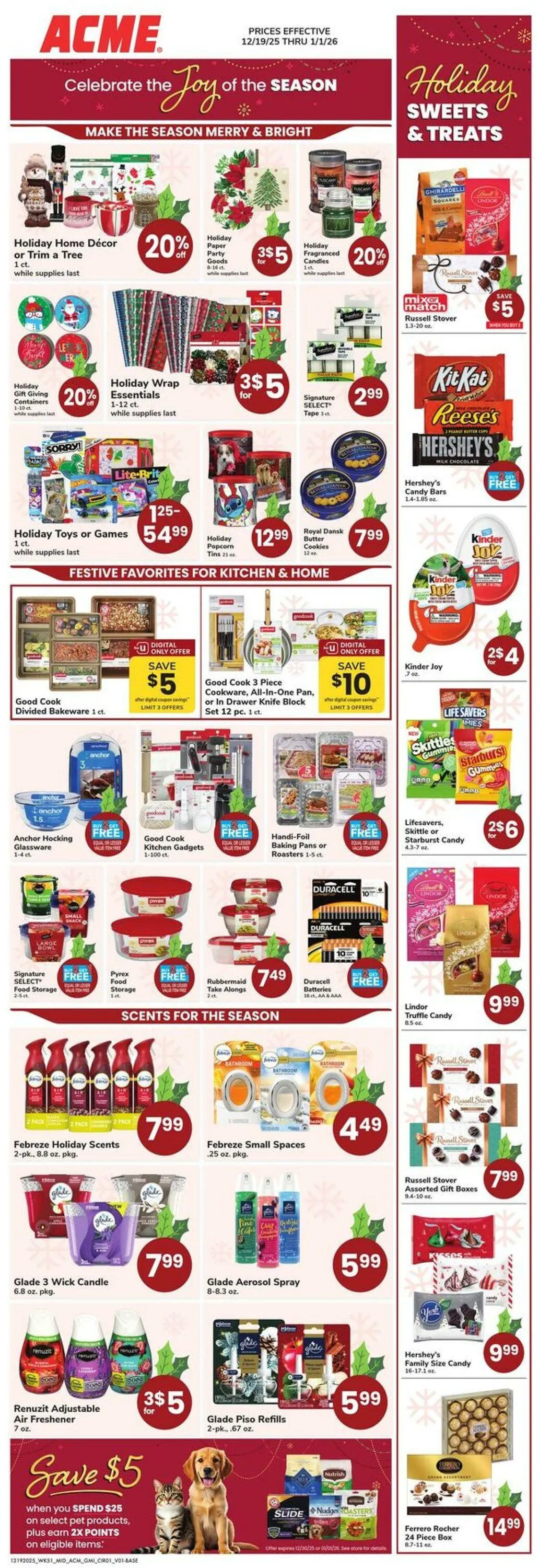 Catálogo de Acme Current weekly ad 19 de diciembre al 1 de enero 2026 - Página 1