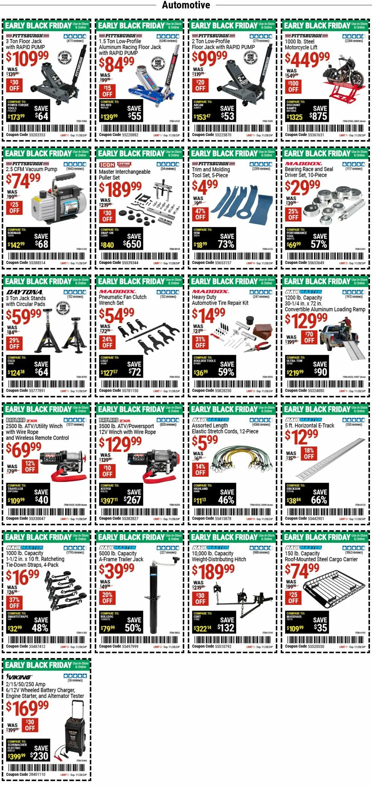 Catálogo de Harbor Freight Current weekly ad 18 de noviembre al 27 de noviembre 2024 - Página 3