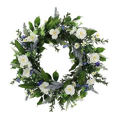 Sonoma Goods For Life® Daisy & Mixed Floral Wreath