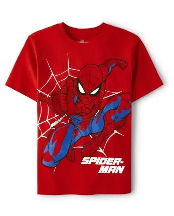 Boys Spider-Man Graphic Tee - cupids arrow