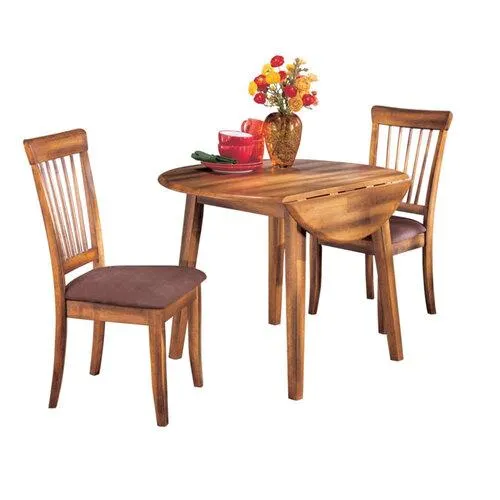 Berringer Dining Drop Leaf Extendable Table & Two Chairs