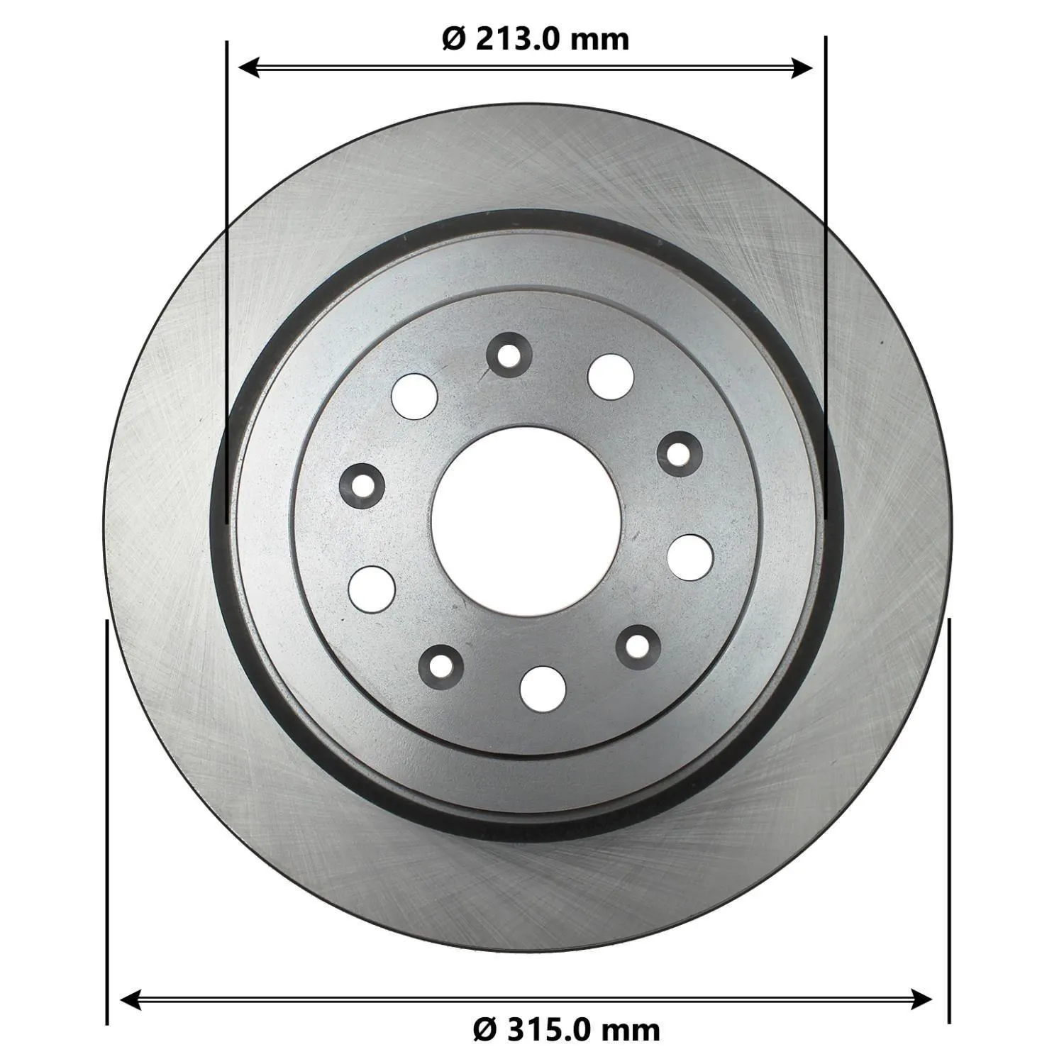 Duralast Disc Brake Rotor 72038