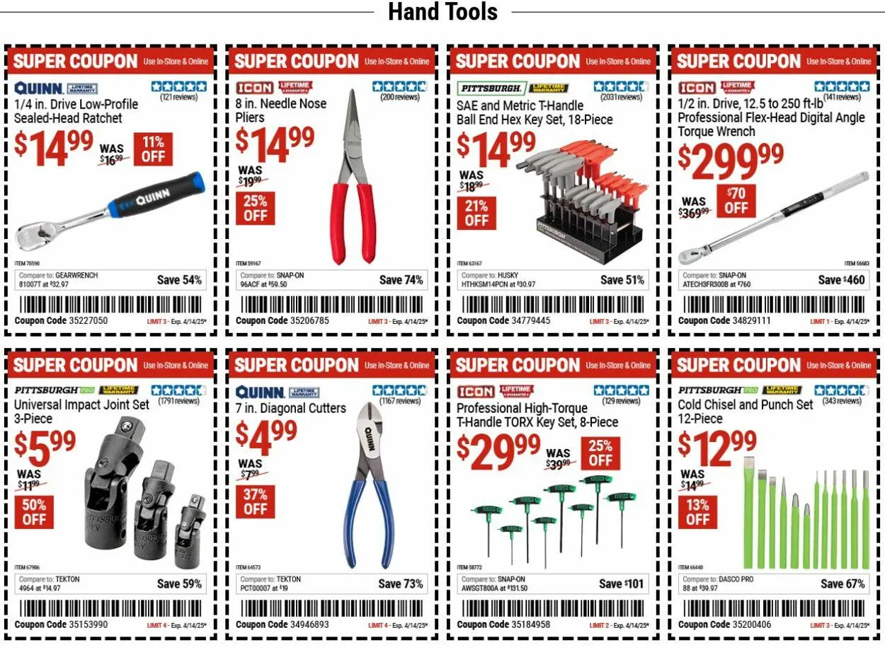 Catálogo de Harbor Freight Current weekly ad 31 de marzo al 9 de abril 2025 - Página 5
