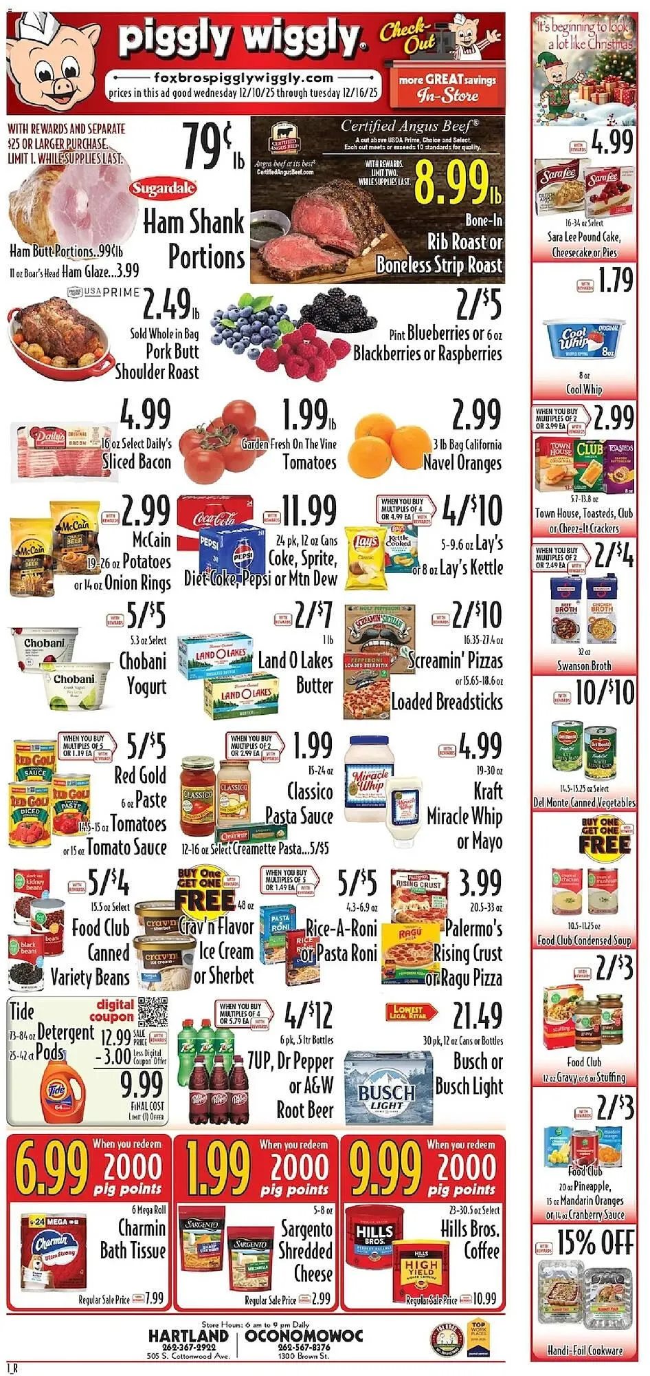 Catálogo de Piggly Wiggly weekly ad 10 de diciembre al 16 de diciembre 2025 - Página 1