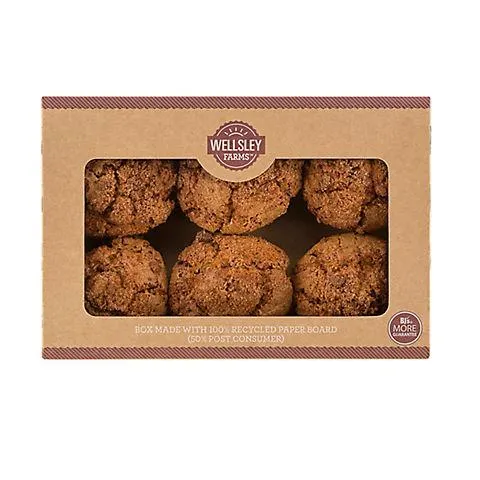 Wellsley Farms Coffee Cake Cinnamon Muffins, 6 ct./6 oz.