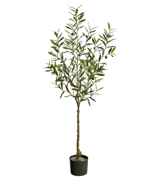 Nearly Natural 5ft. Olive Artificial Tree