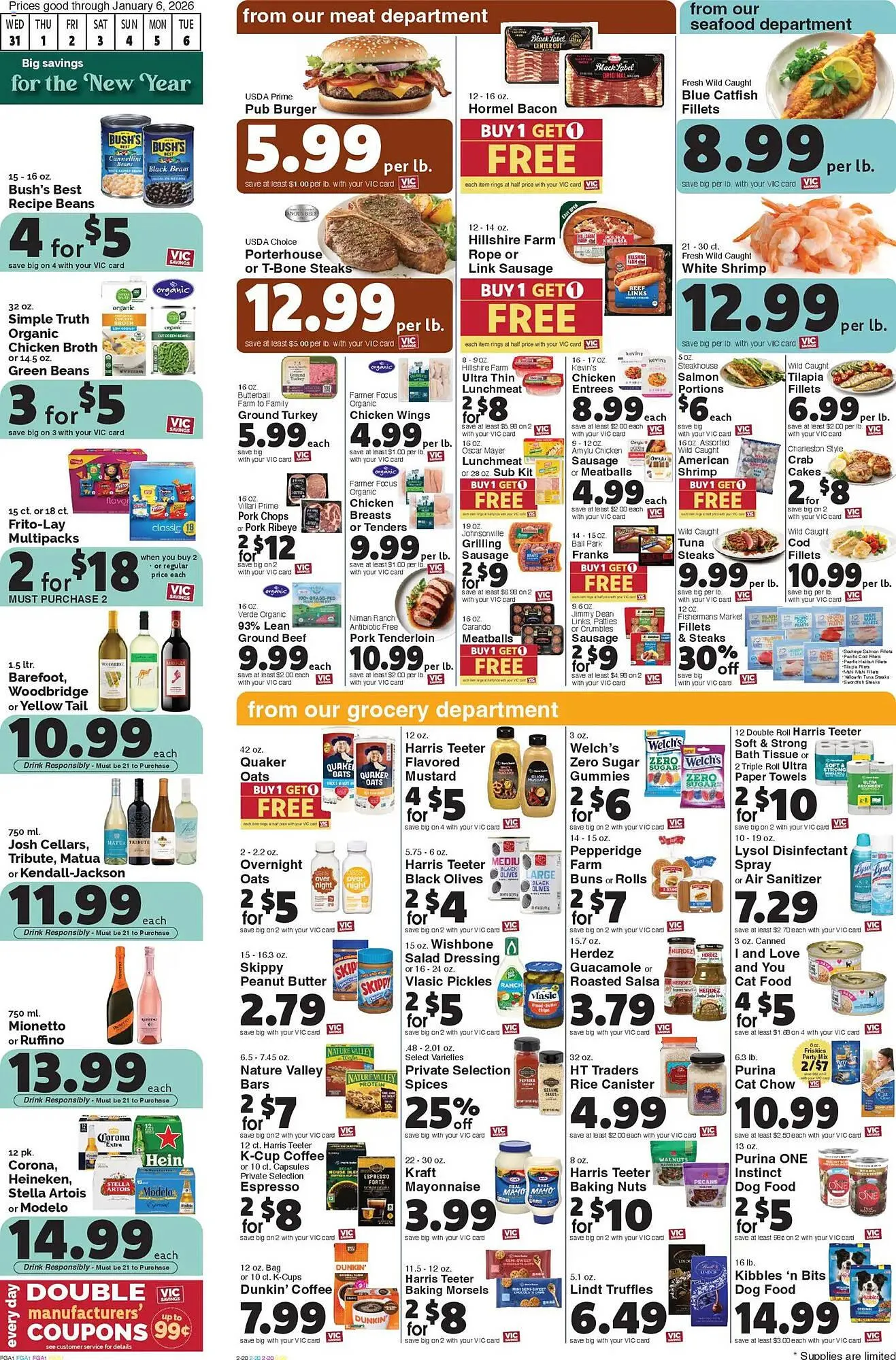 Catálogo de Harris Teeter weekly ad 31 de diciembre al 6 de enero 2026 - Página 3
