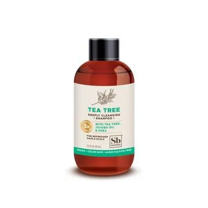 Soapbox Tea Tree Deep Cleansing Shampoo - 3.3 fl oz