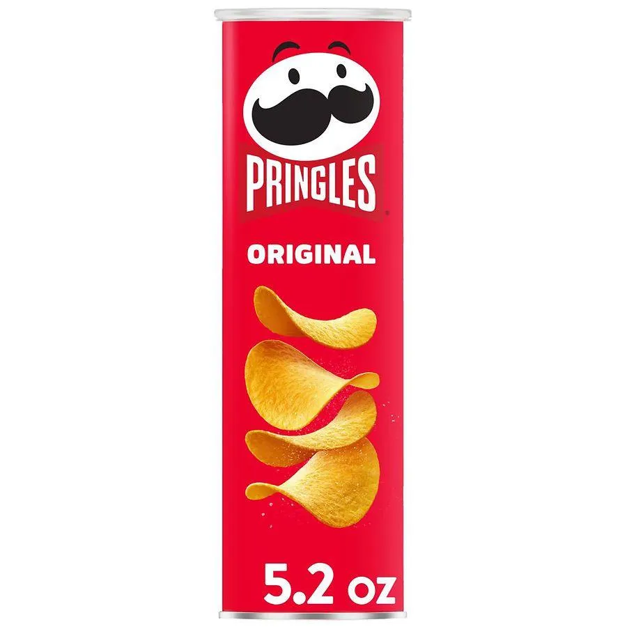 Pringles Potato Crisps Chips Original, 5.2 oz