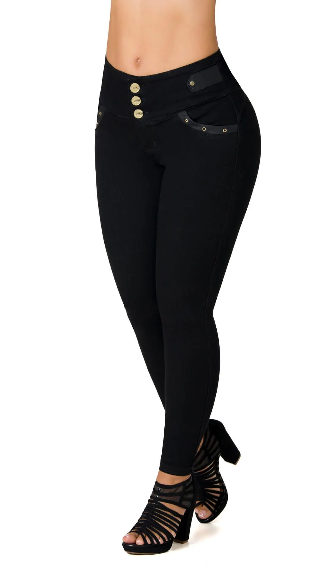 Jean levanta cola tobillero secret love 21373PAT-N