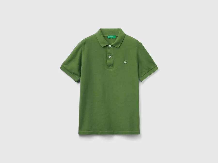 Polo slim fit de 100 % algodón orgánico