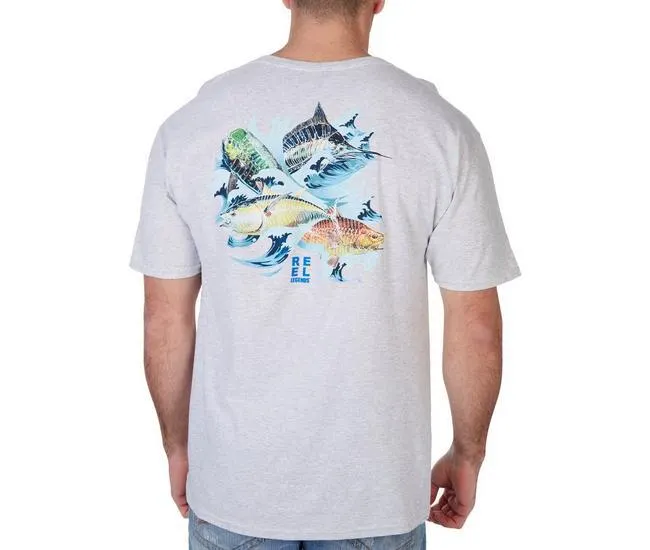 Mens 4Way Slam Short Sleeve T-Shirt