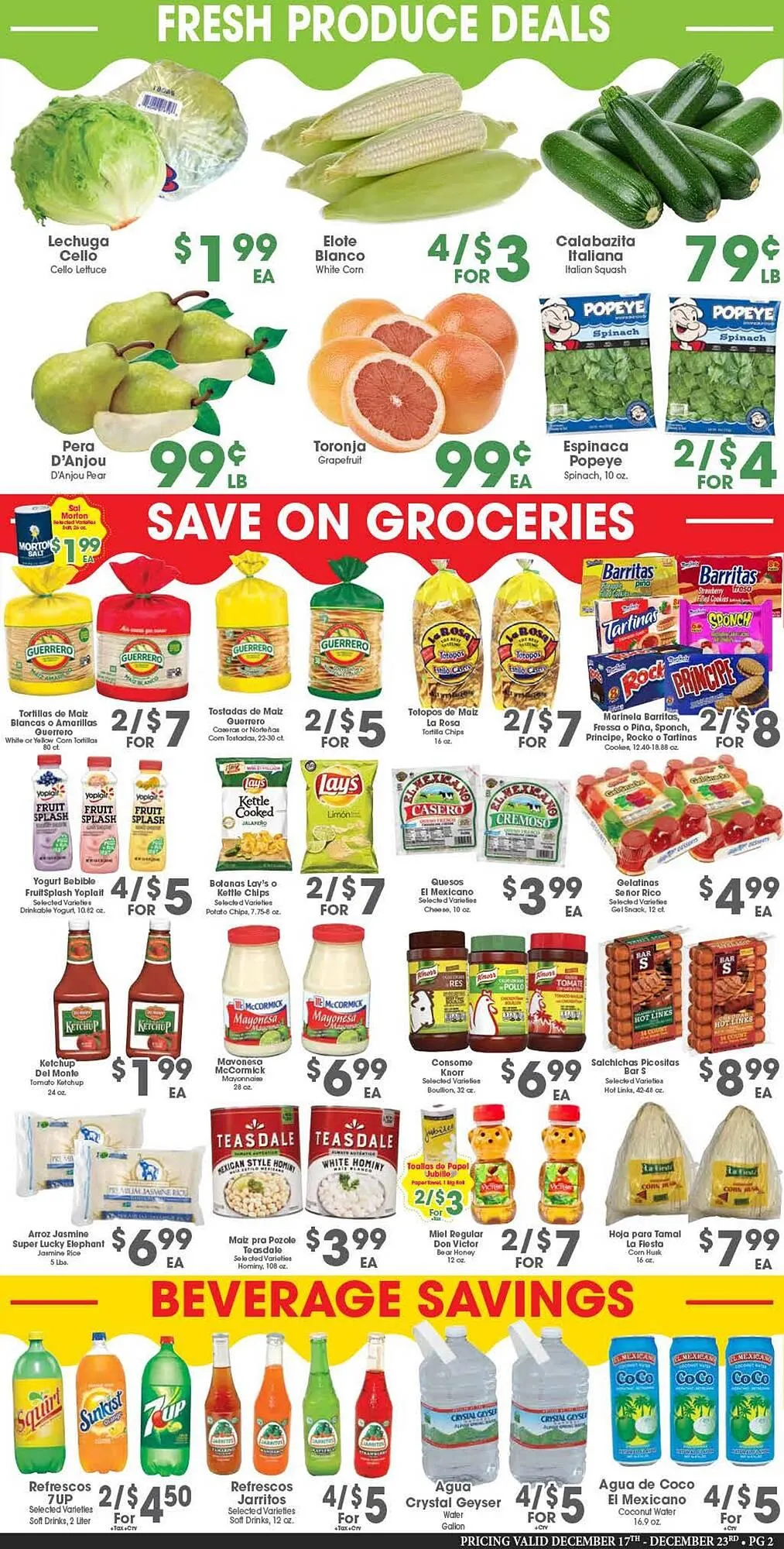 Weekly ad Arteagas Food Center weekly ad from December 17 to December 23 2025 - Page 2
