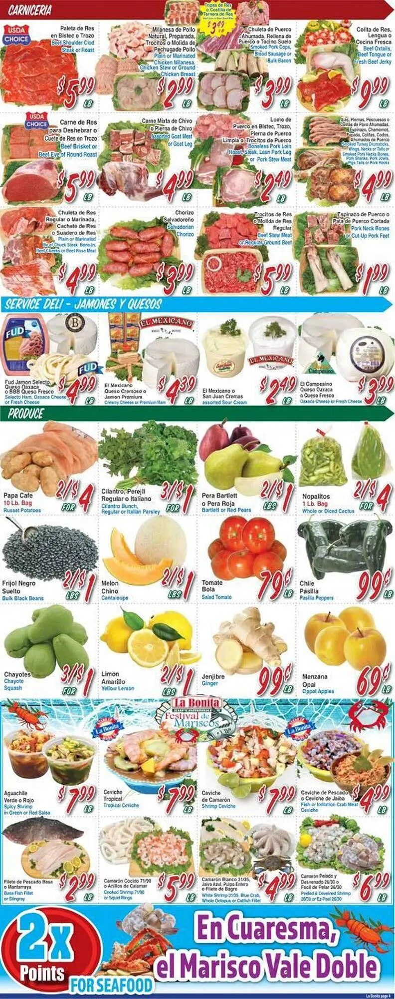 Catálogo de La Bonita Supermarkets weekly ad 25 de febrero al 3 de marzo 2026 - Página 4