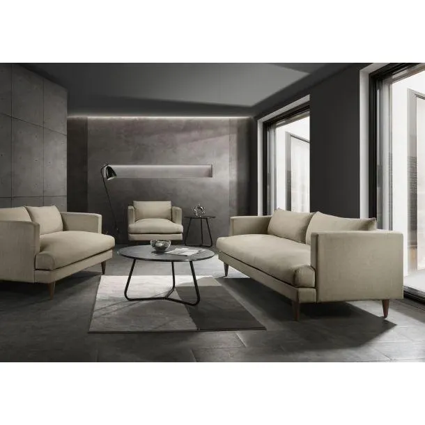 Sofa Loveseat and Chair by Best Home - Latte