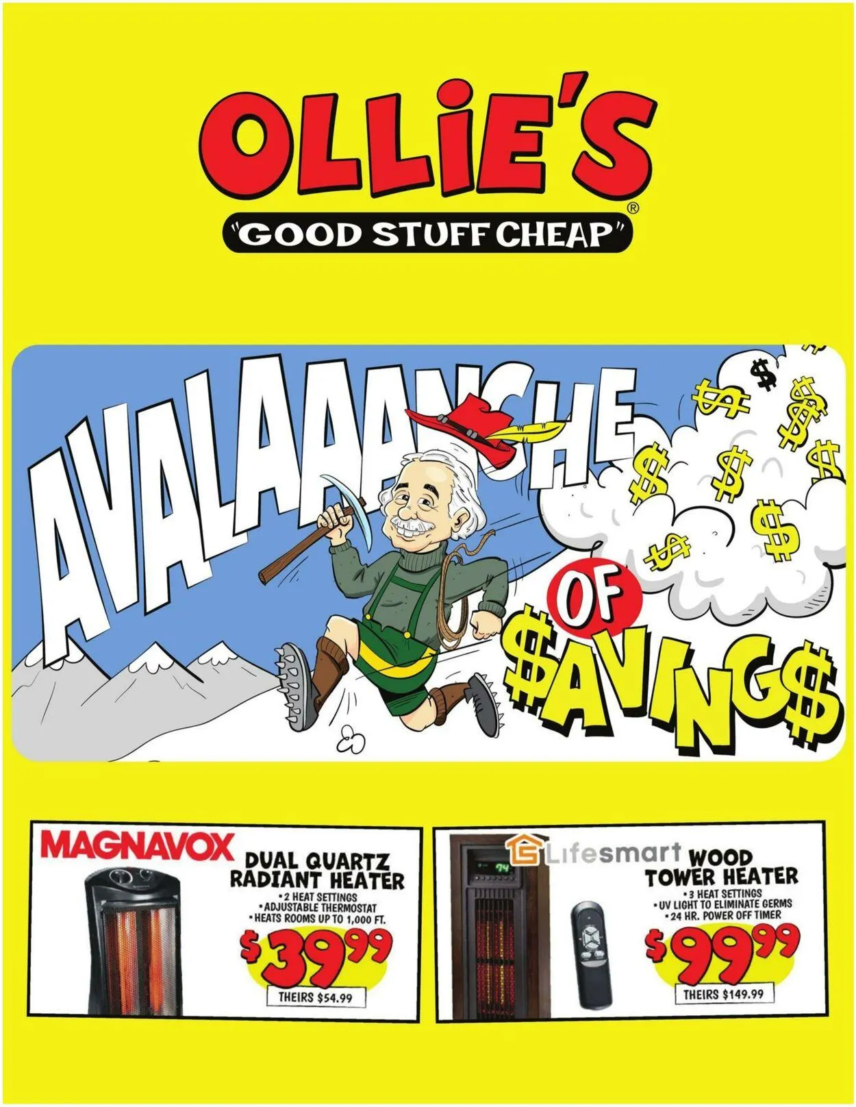 Catálogo de Ollie's - Kansas Current weekly ad 8 de enero al 15 de enero 2025 - Página 1