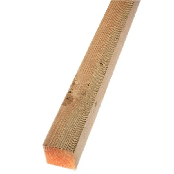 4 in. x 4 in. x 8 ft. Lumber Wood Post