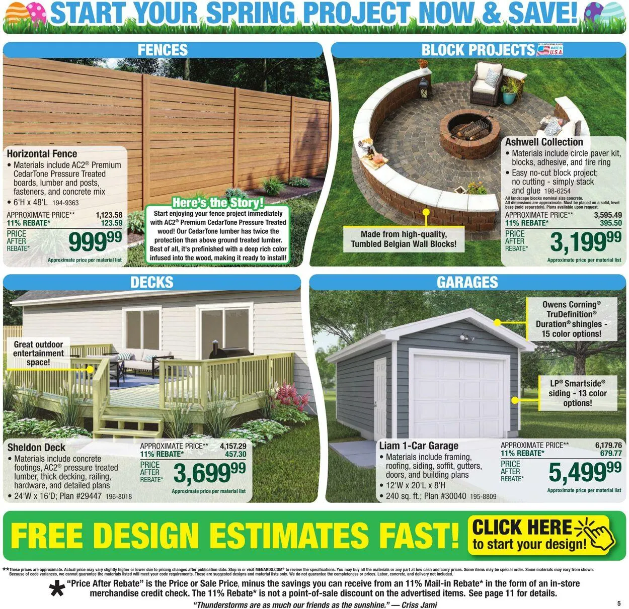 Catálogo de Menards Current weekly ad 9 de abril al 20 de abril 2025 - Página 8