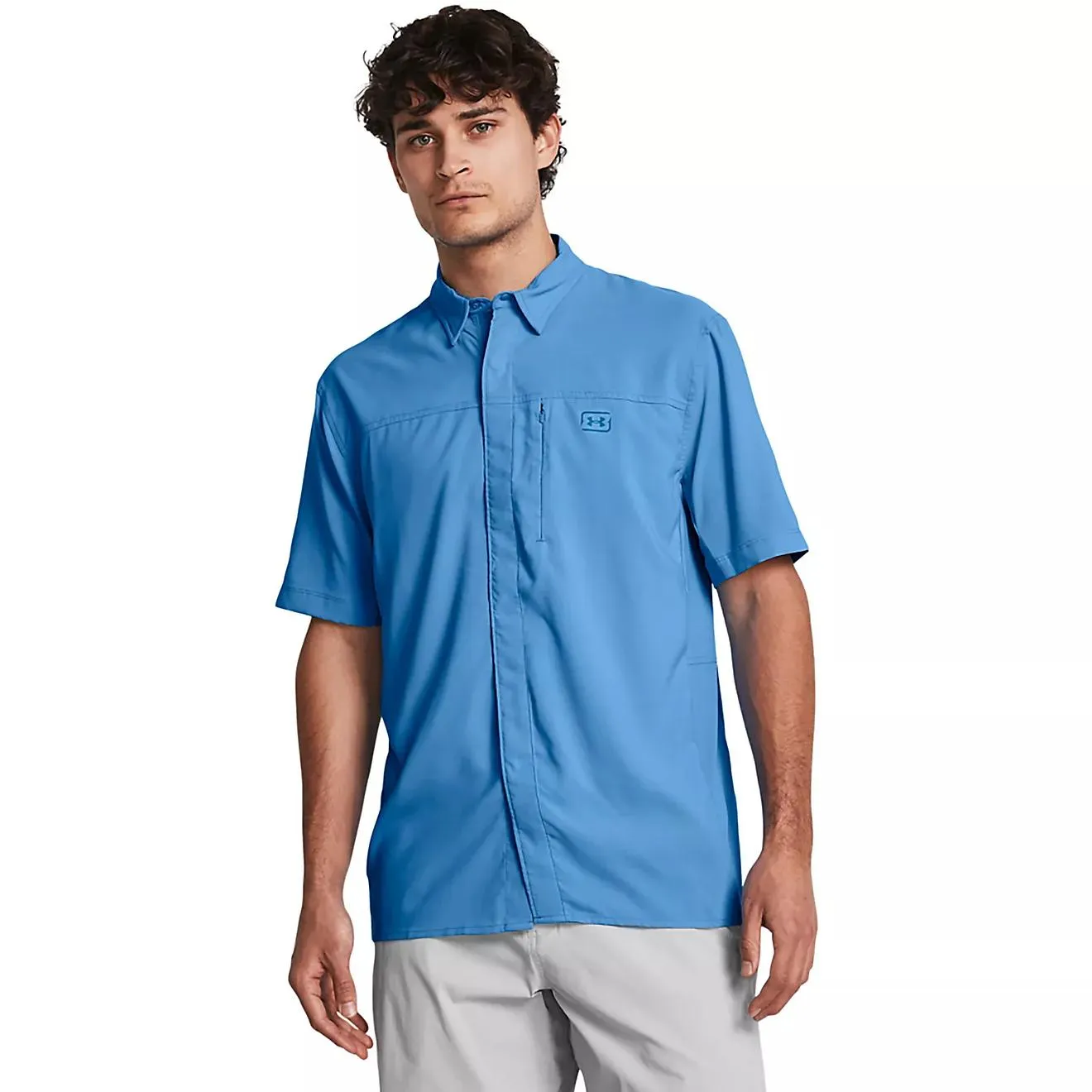 Under Armour Men's Shorebreak Hybrid Woven Short Sleeve Shirt