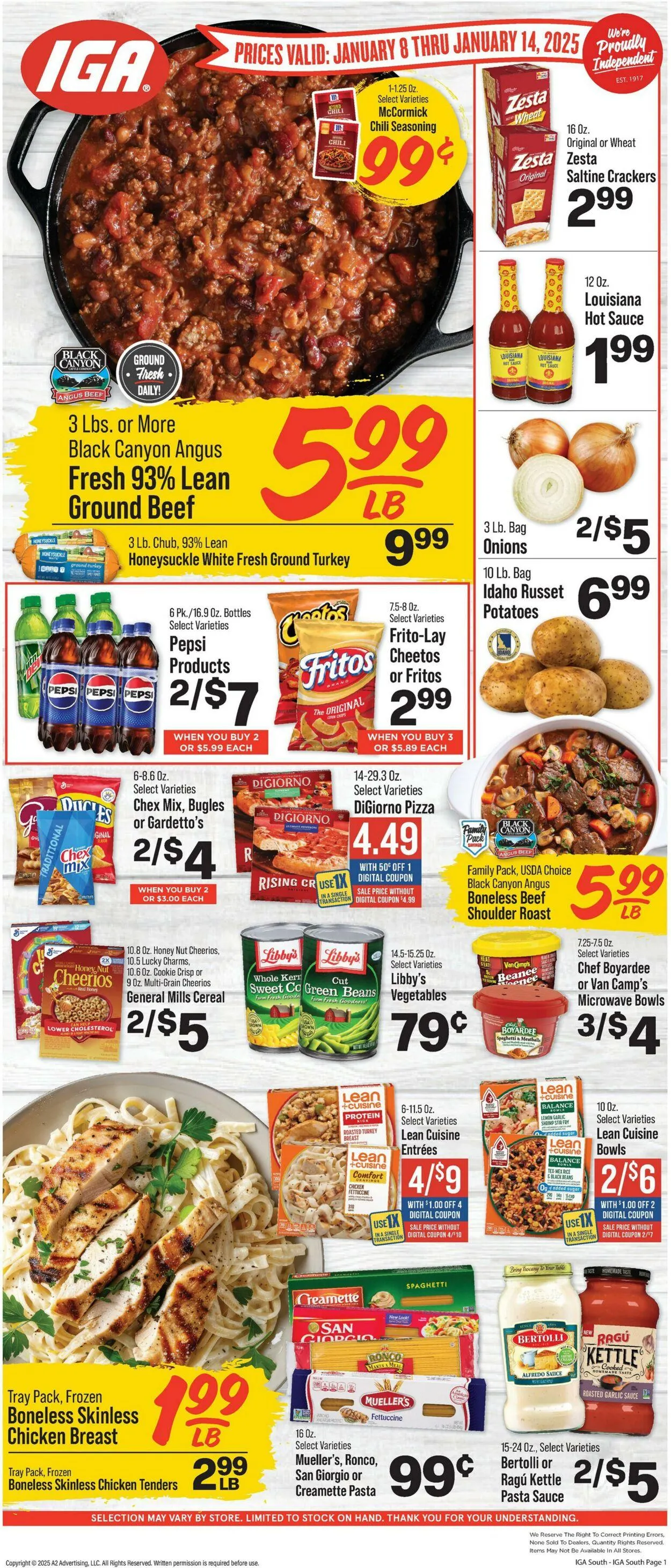 IGA Current weekly ad - 1