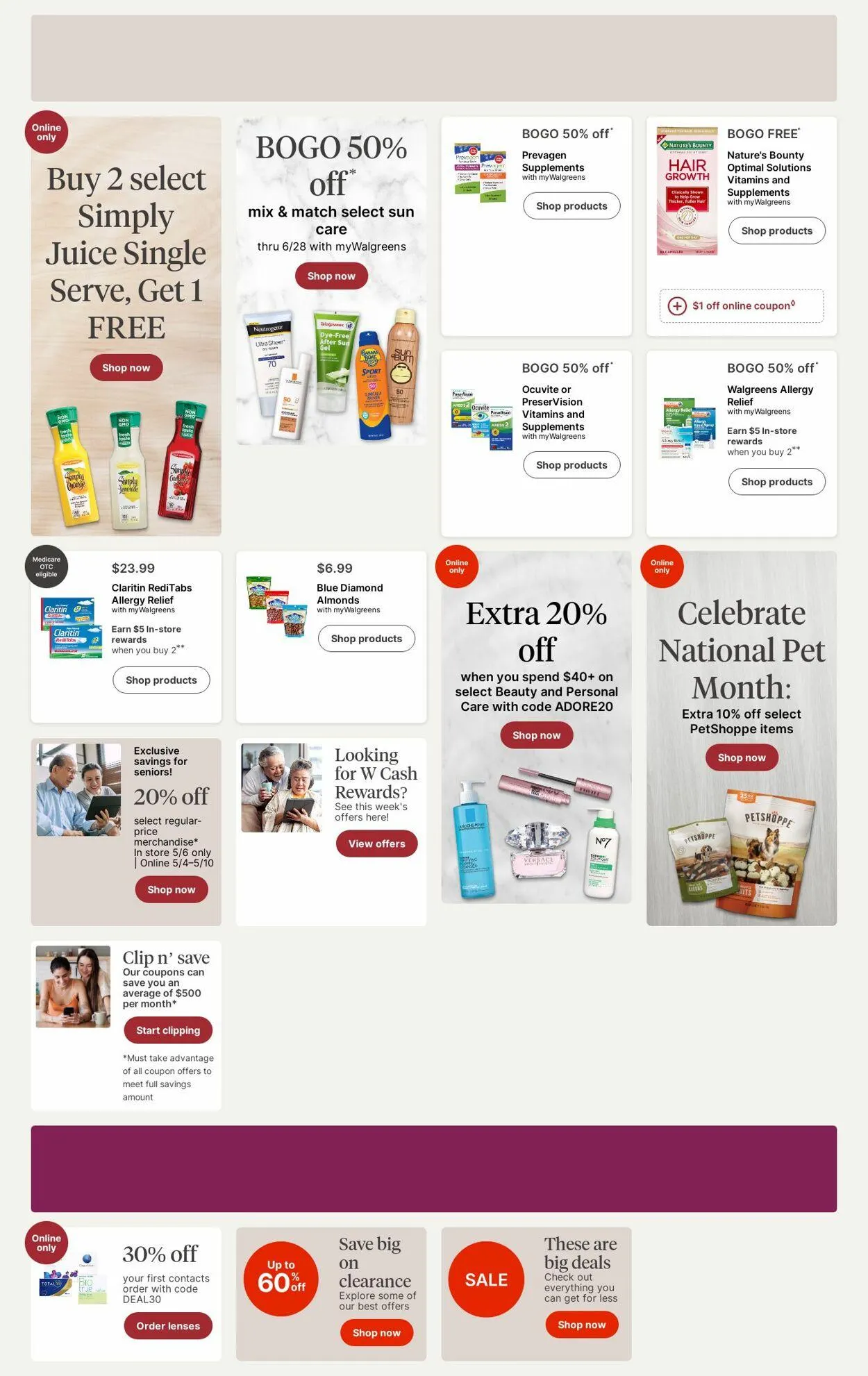 Catálogo de Walgreens Current weekly ad 5 de mayo al 14 de mayo 2025 - Página 20