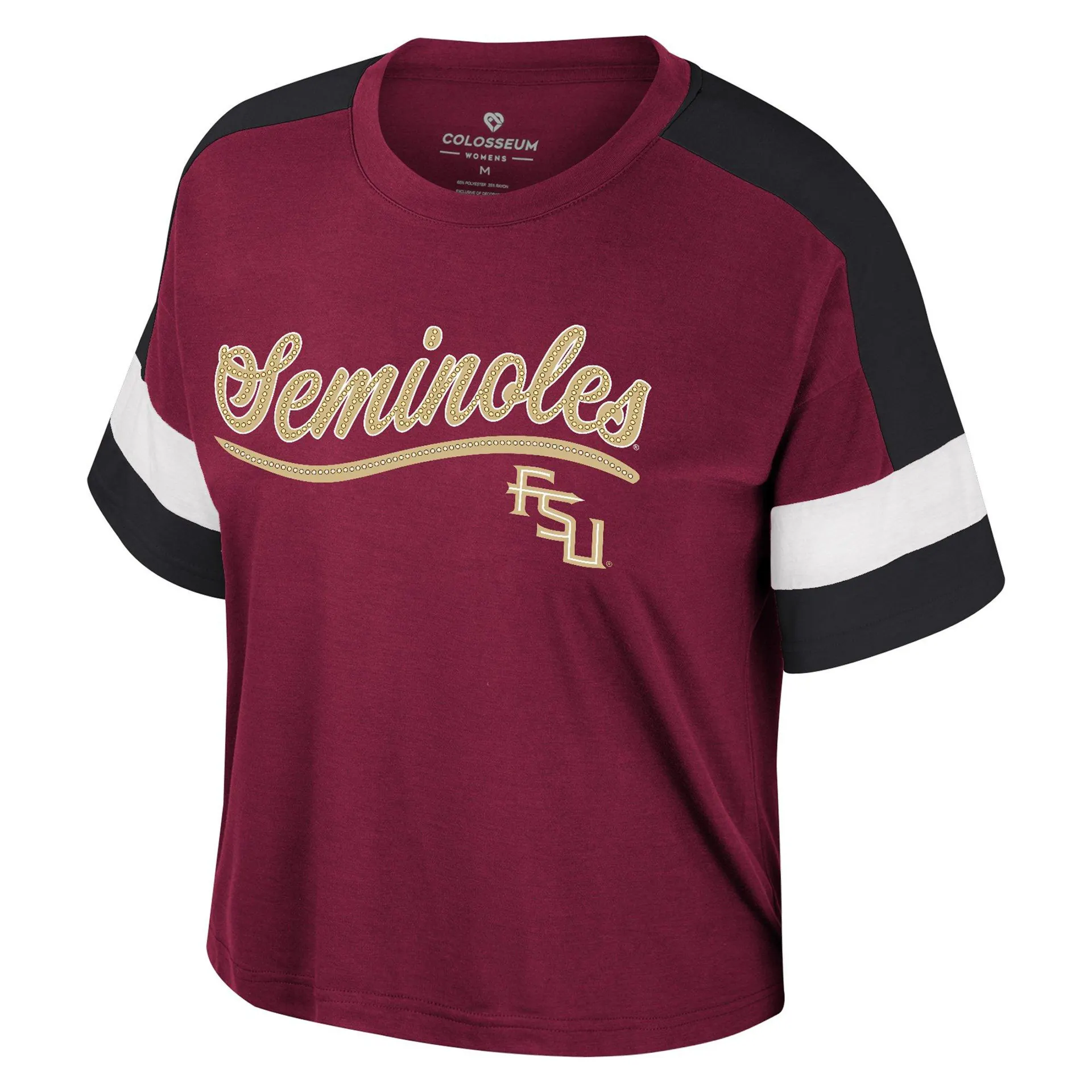 Florida State Womens Cropped Short Sleeve Tee