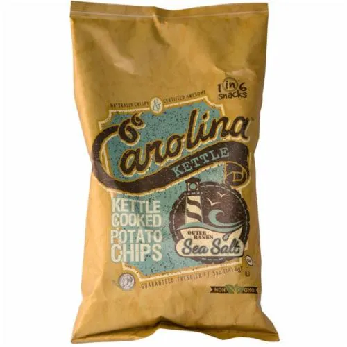 Carolina Kettle Sea Salt Kettle Cooked Potato Chips