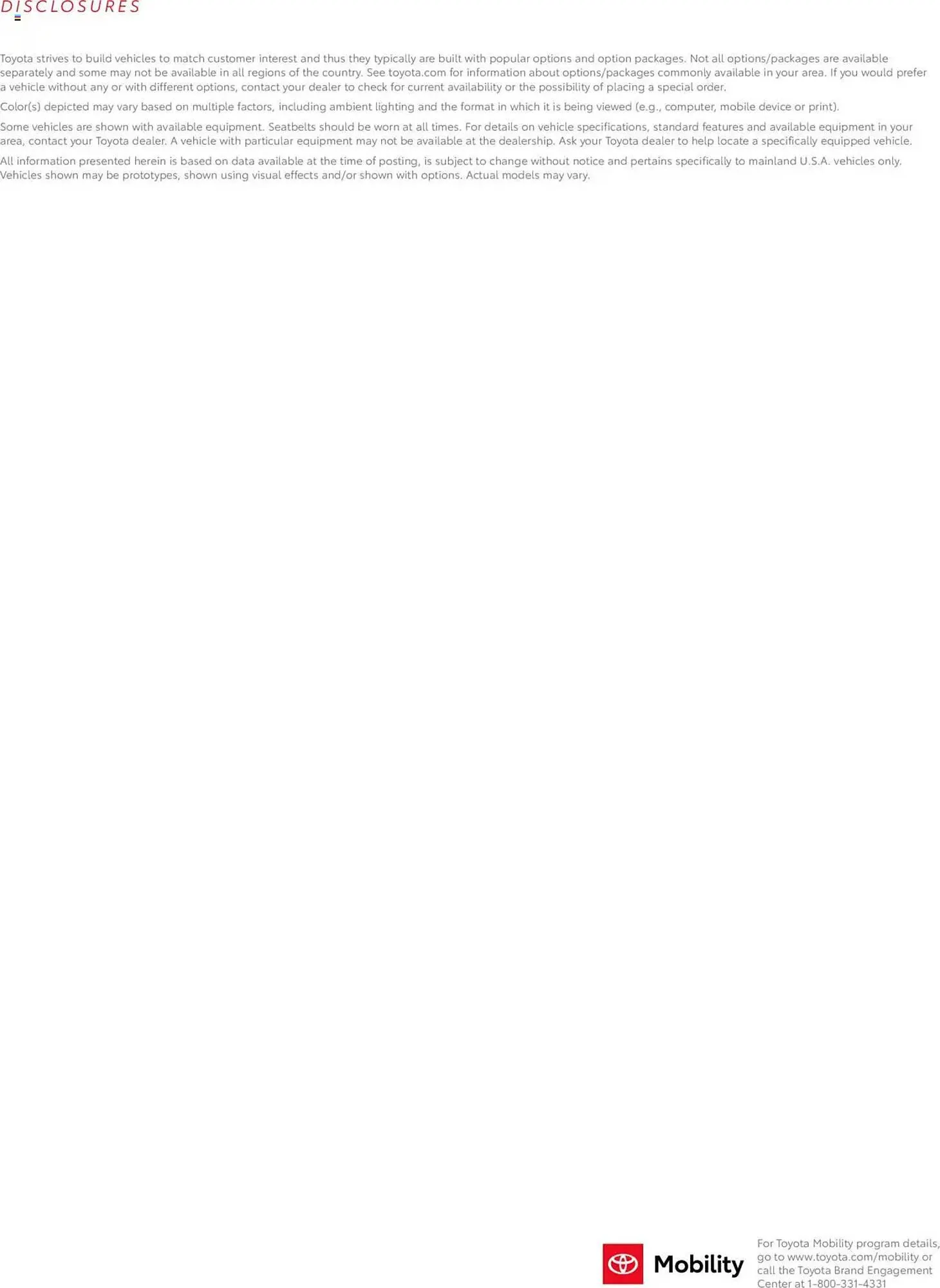 Weekly ad Toyota Weekly Ad from January 1 to December 31 2025 - Page 18