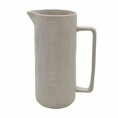 Distressed Glazed Decorative Pitcher Table Decor